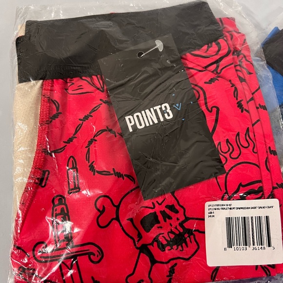 NWT - Point3 Set of 2 Call of Duty MWII Compression Shorts - Small - Picture 5 of 9